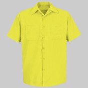 Enhanced Visibility Short Sleeve Work Shirt - Tall Sizes