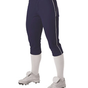 Women's Belted Piped Fastpitch Pants