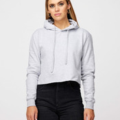 Women's Crop Fleece Hooded Sweatshirt