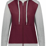 Women's Eco Revive™ Three-Season Triblend Fleece Full-Zip Hooded Sweatshirt