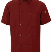 Mimix™ Short Sleeve Chef Coat with OilBlok
