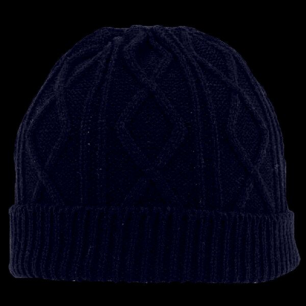 OTTO CAP 12" Cable Knit Beanie w/ Rib Knit Cuff Thumbnail