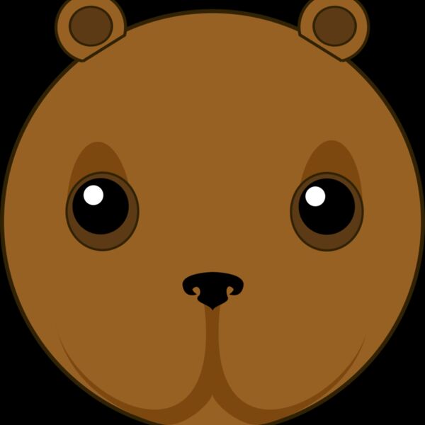 ikabezier cute bear head Thumbnail