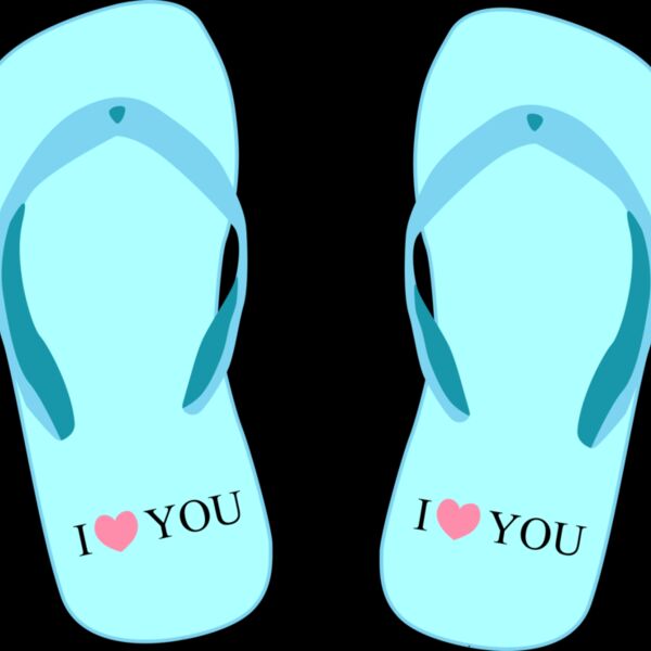 Thong 001 Blue White Thumbnail