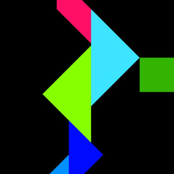 Tangram shape people 49 Thumbnail