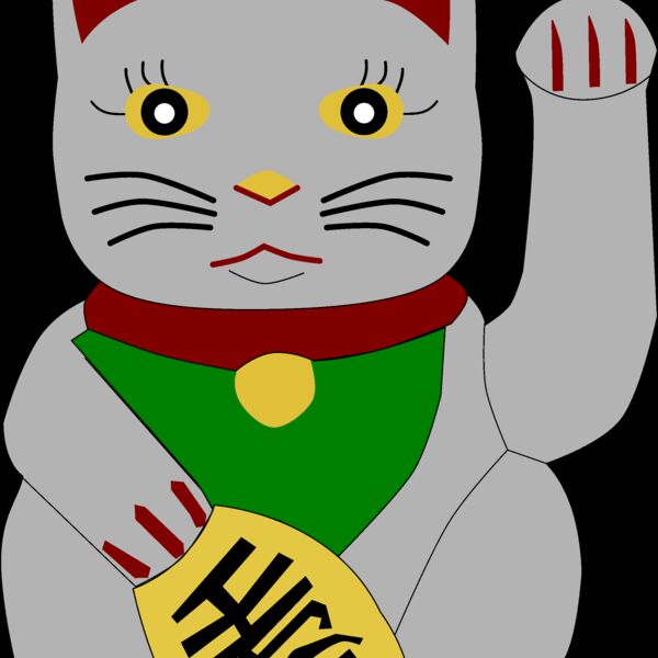 Lucky Beckoning Cat Thumbnail