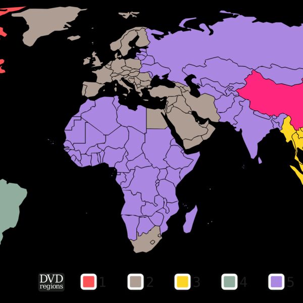 molumen DVD regions Thumbnail