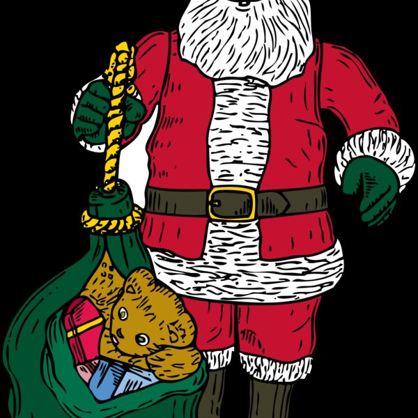 johnny automatic Santa and bag Thumbnail