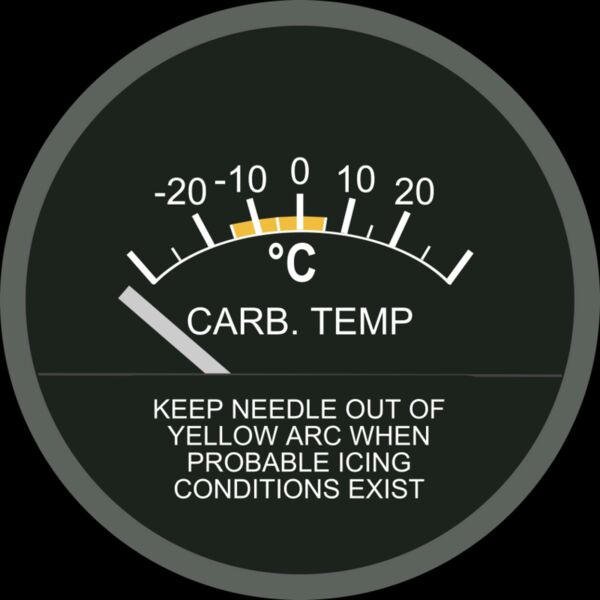Startright Carburetor Air Temperature Gage Thumbnail