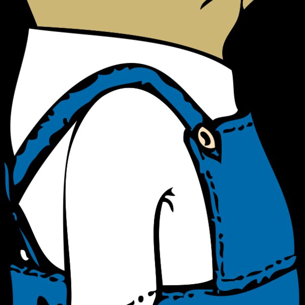 johnny automatic bunny in overalls Thumbnail