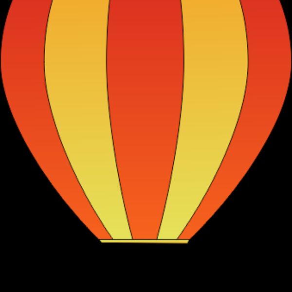 maidis Vertical Striped Hot Air Balloons 2 Thumbnail