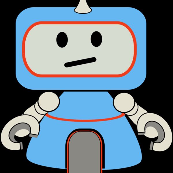 robot little blue Thumbnail