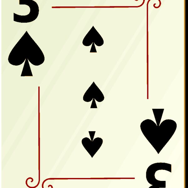 nicubunu Ornamental deck 3 of spades Thumbnail