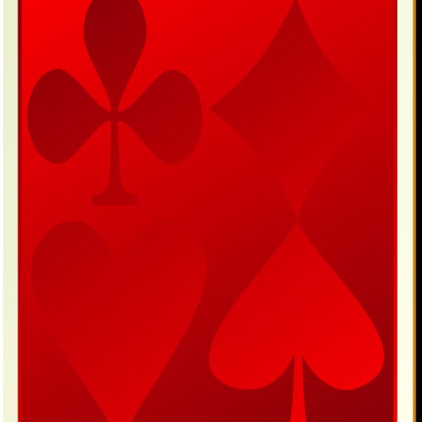 nicubunu Card backs suits red Thumbnail