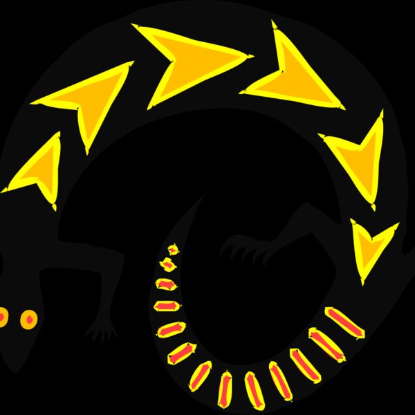 Decorative lizard Thumbnail