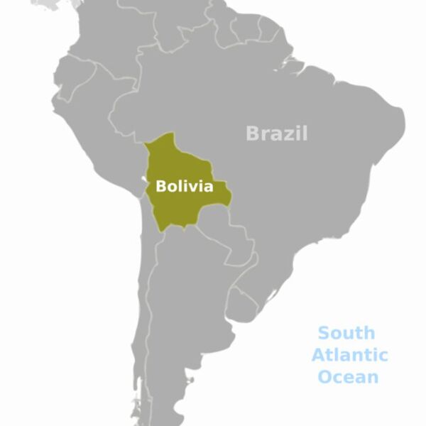 Bolivia location label Thumbnail