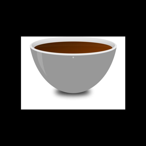 mokush Realistic Coffee cup   Front 3D view Thumbnail