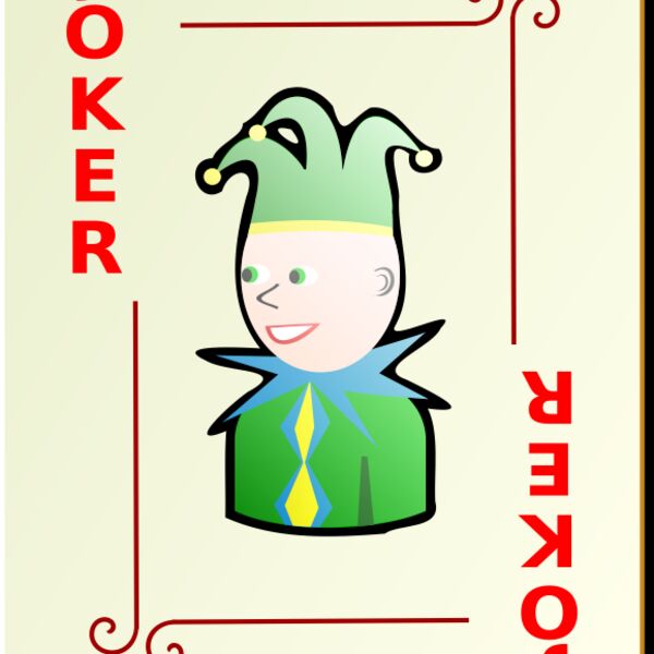 nicubunu Ornamental deck Red Joker Thumbnail