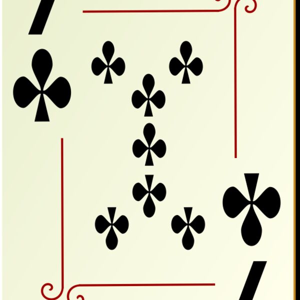nicubunu Ornamental deck 7 of clubs Thumbnail