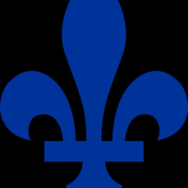 jpfle Fleur de lis du drapeau du Qu bec Thumbnail