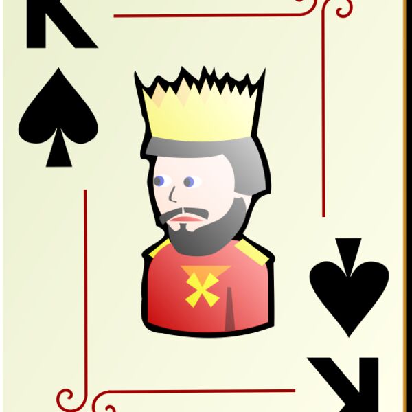 nicubunu Ornamental deck King of spades Thumbnail