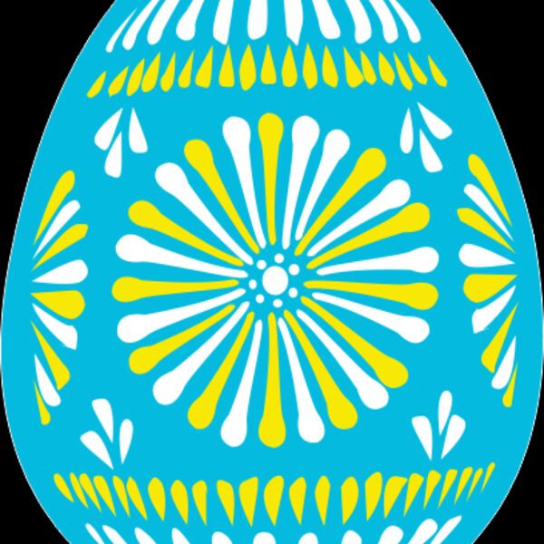 easter egg blue Thumbnail