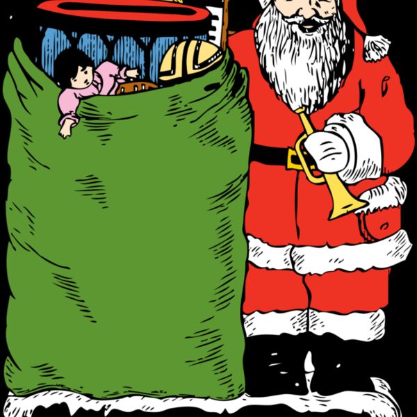 johnny automatic santa and his bag Thumbnail
