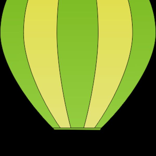 maidis Vertical Striped Hot Air Balloons 1 Thumbnail