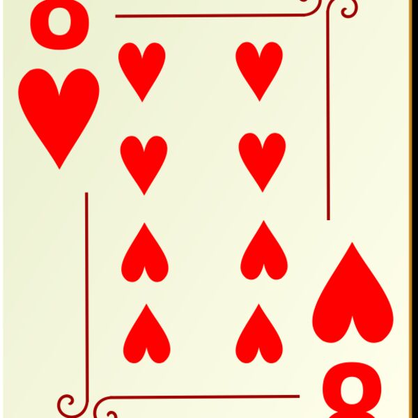 nicubunu Ornamental deck 8 of hearts Thumbnail