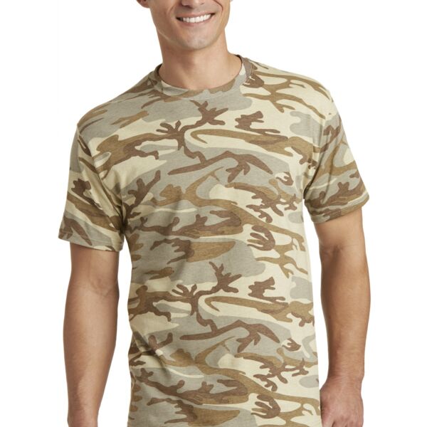 5.4 Oz 100% Cotton Camo Tee Thumbnail