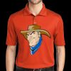 Performance Fine Jacquard Polo Thumbnail